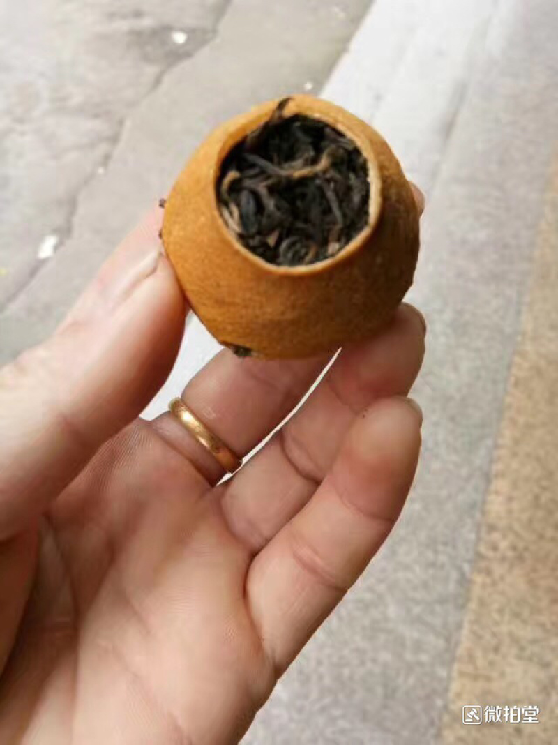老牛茶，普耳茶小青柑