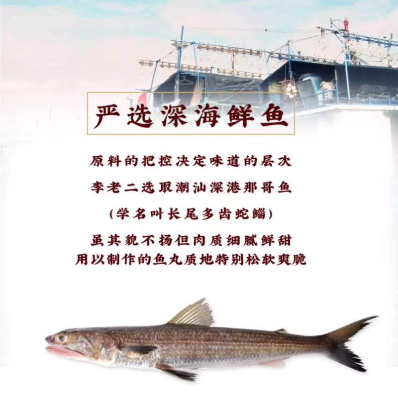 精品鱼丸手打鱼丸品质保证一手货源支持视频看货