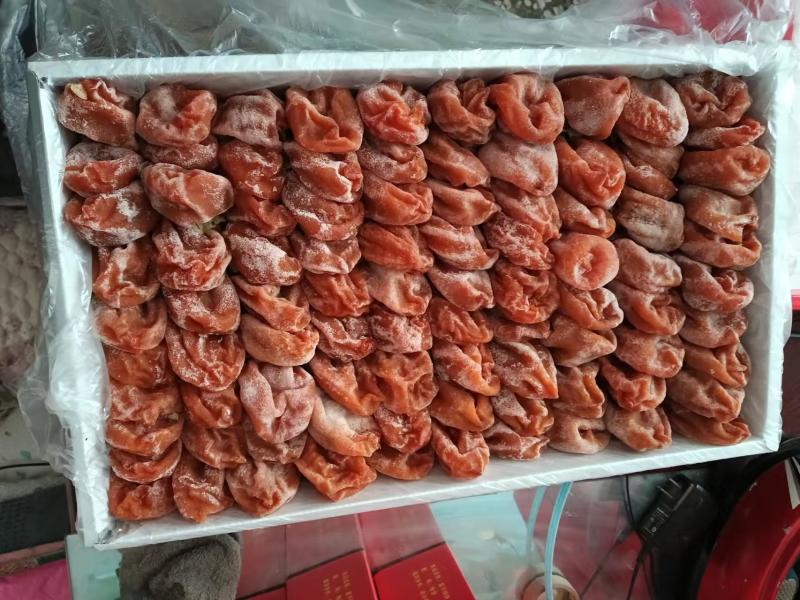 纯手工制作富平柿饼降霜柿饼优质好货一等品