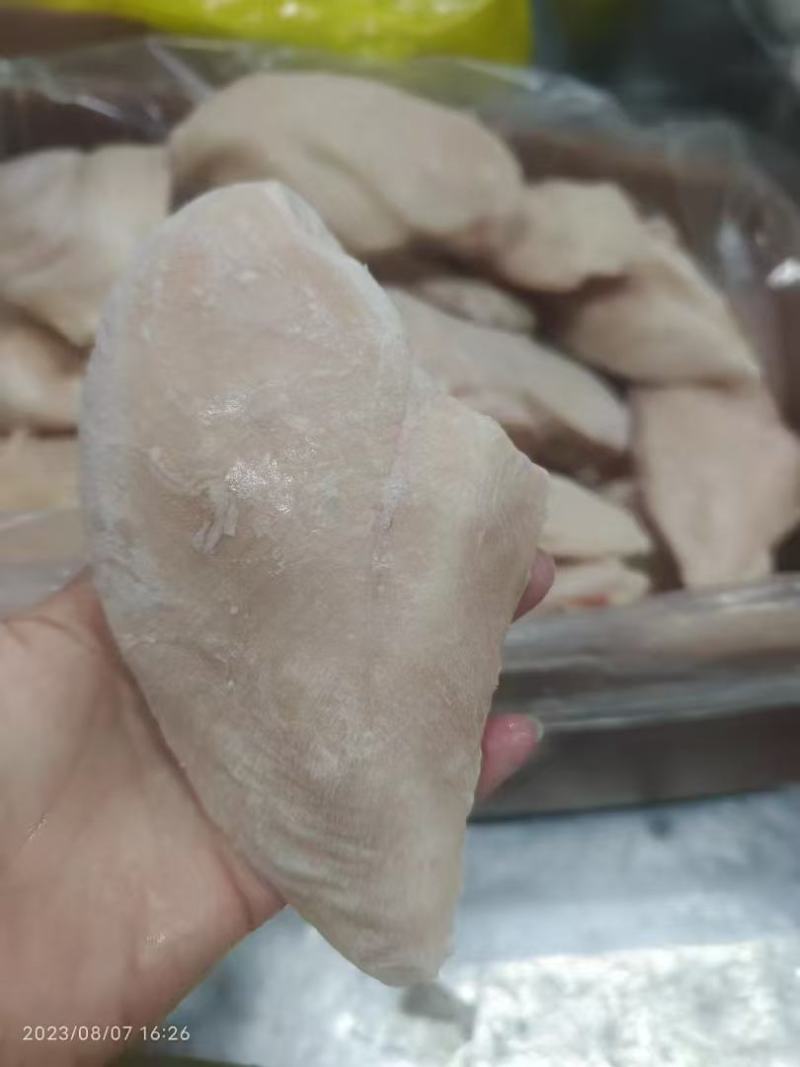 单冻大胸鸡胸肉鸡脯肉厂家直发证件齐全常年稳定供货
