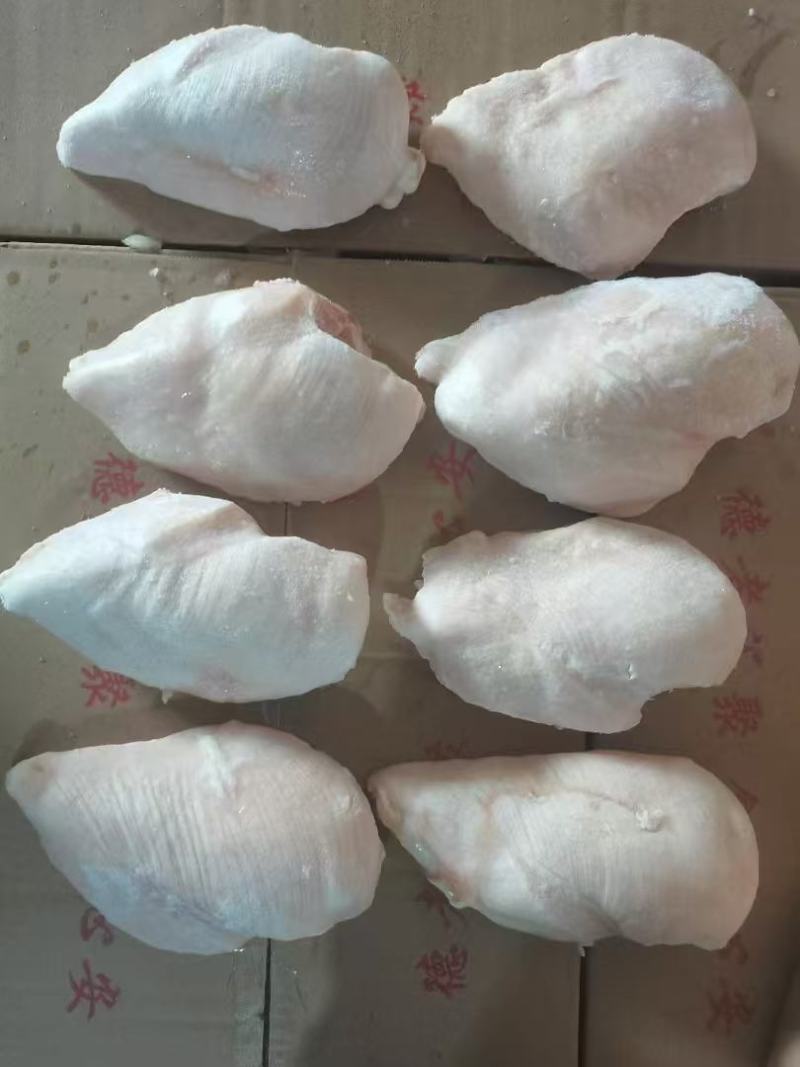 单冻大胸鸡胸肉鸡脯肉厂家直发证件齐全常年稳定供货