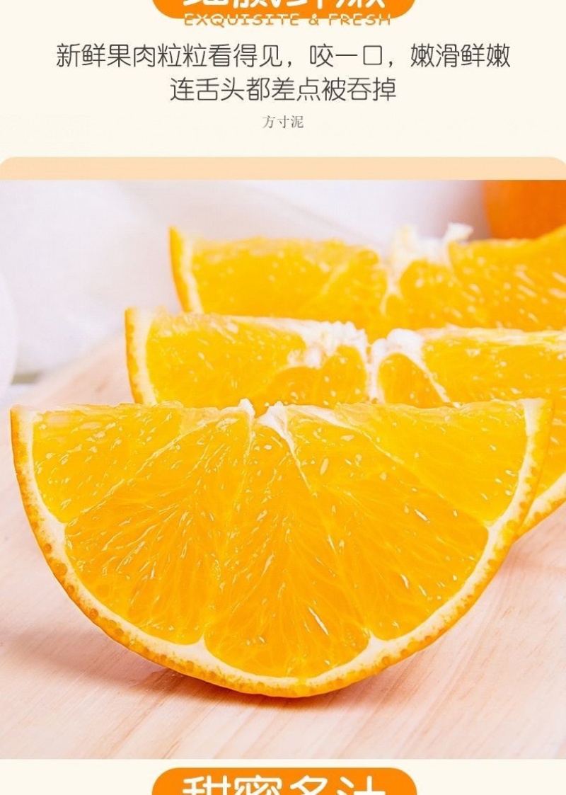 赣南齐橙批发一件代发大果十斤一箱