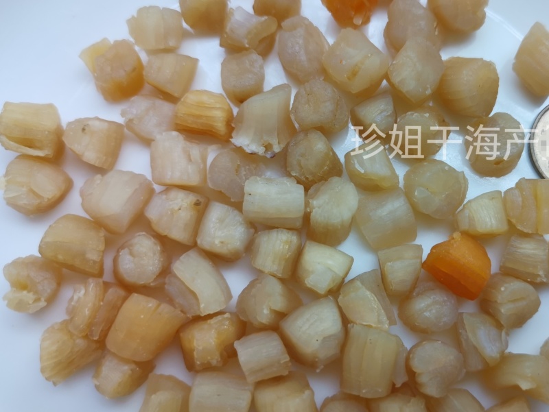 大连中大粒新鲜级干贝瑶柱贝丁淡晒足干