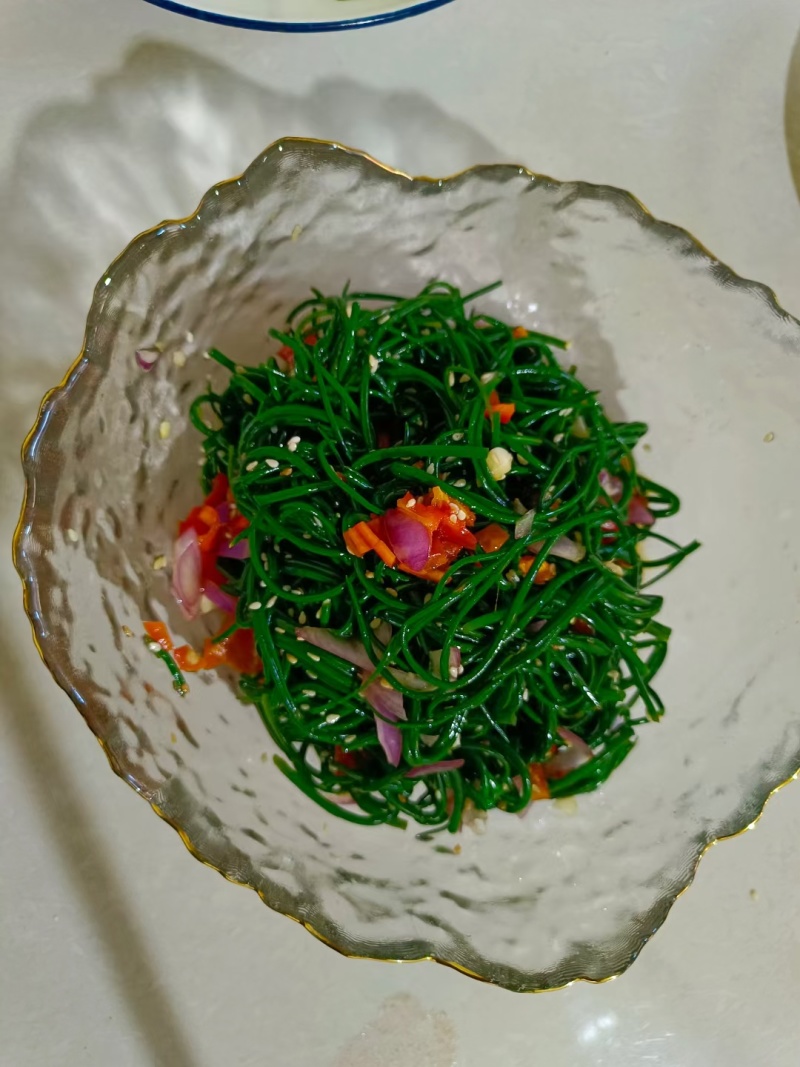 沙漠原生态腌制沙葱