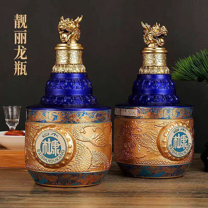 白水杜康龙踏祥云52度500ml*6瓶浓香型白酒