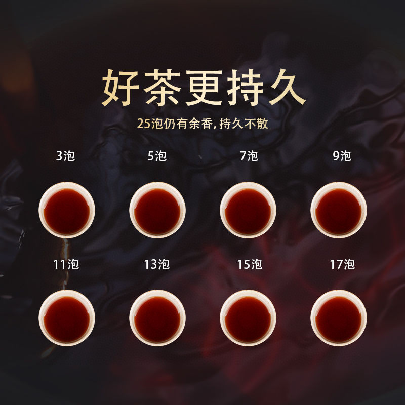 250g云南普洱茶熟茶熟普古树陈年熟普老茶头碎银子茶化石