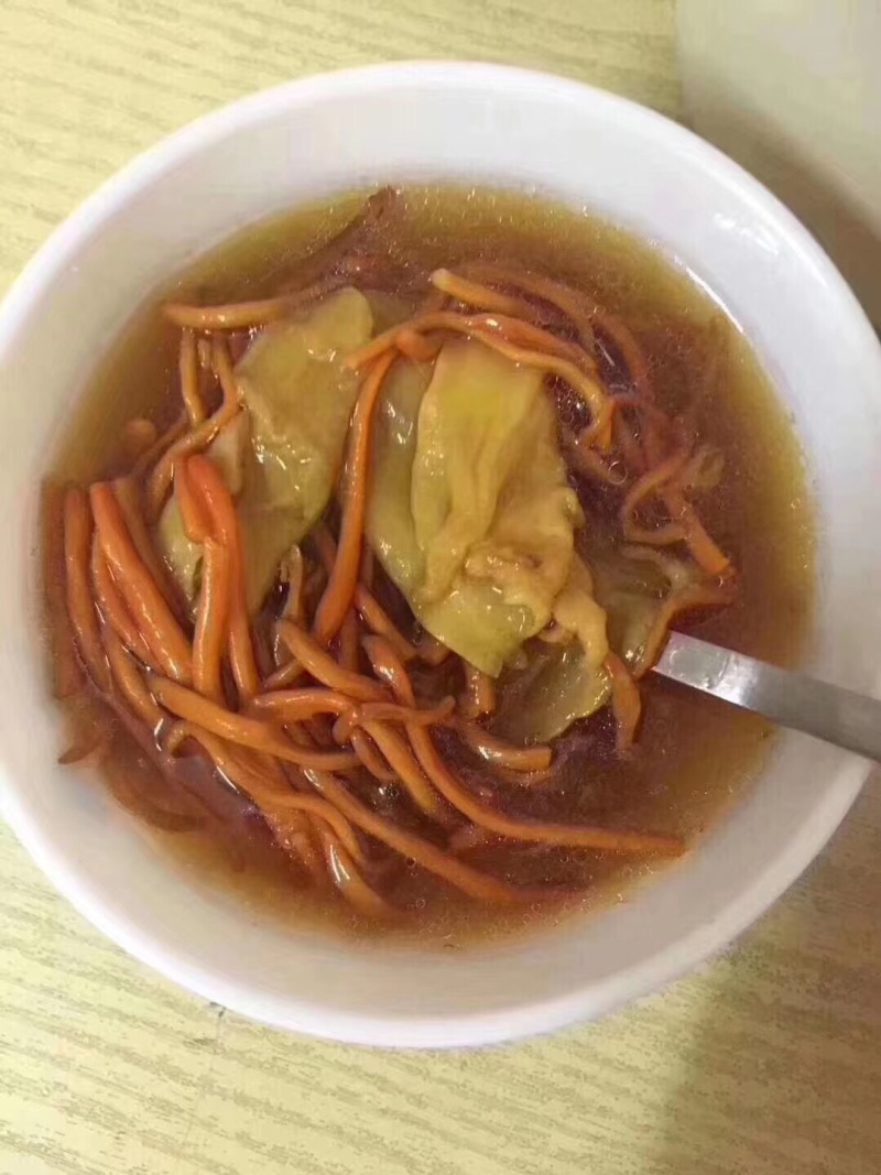 虫草花鲜货鲜湿虫草花金北蛹虫草菇孢子头菌类煲汤食材非干货