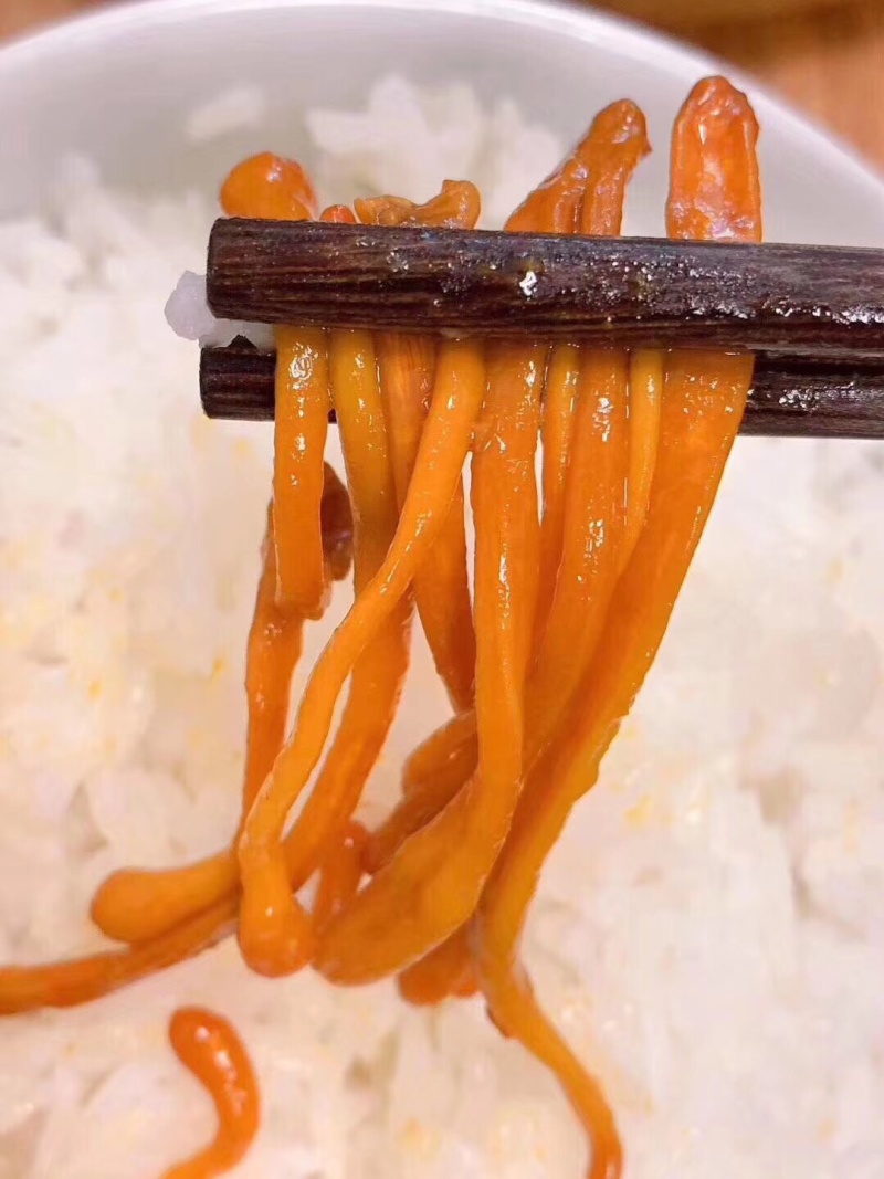 虫草花鲜货鲜湿虫草花金北蛹虫草菇孢子头菌类煲汤食材非干货