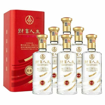 五粮液财富人生醇酿浓香型白酒传承佳酿瓶装52度500毫升
