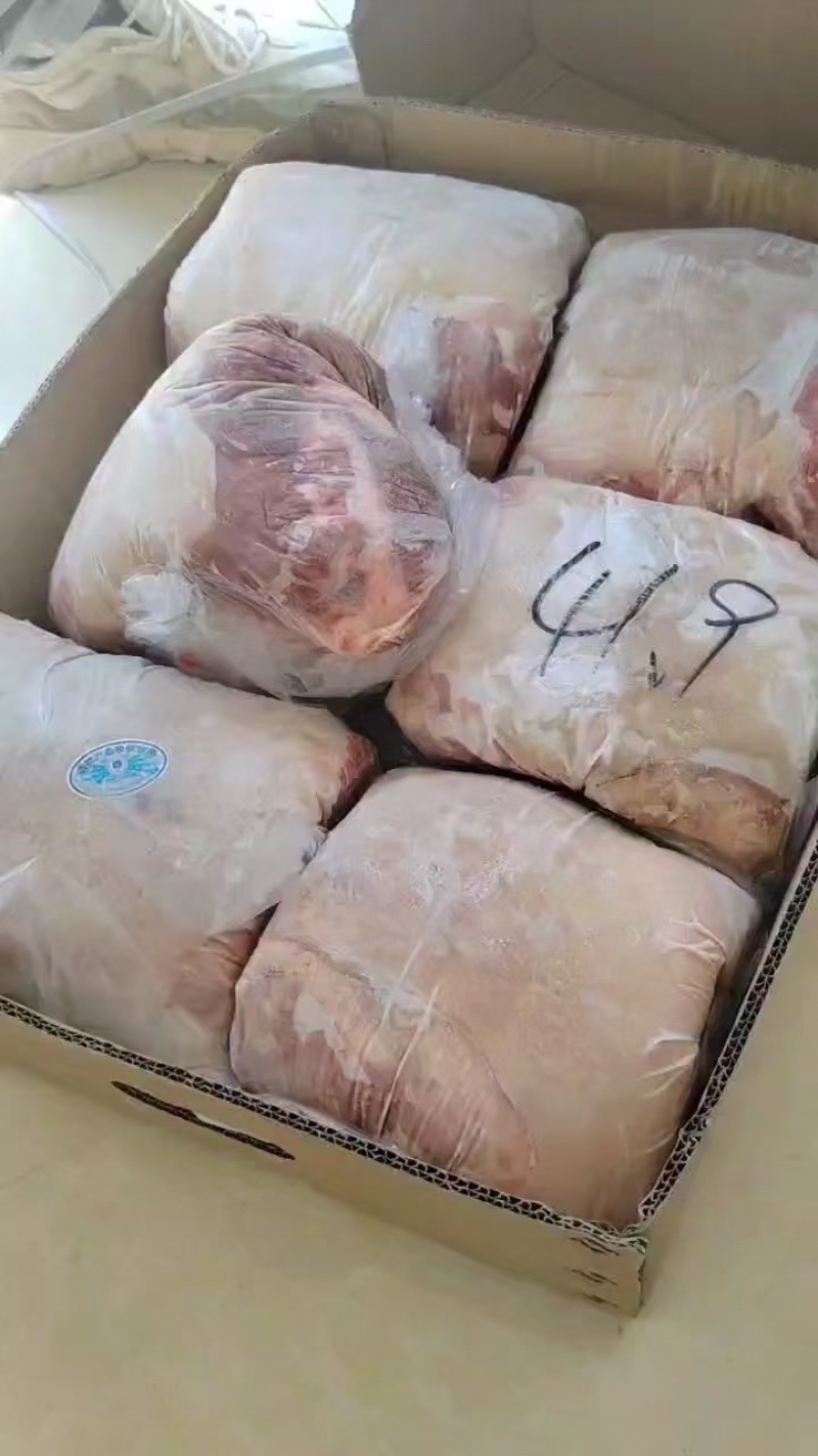 纯干去骨带皮羊板肉饭店羊汤馆炖锅炒菜穿串可发样品