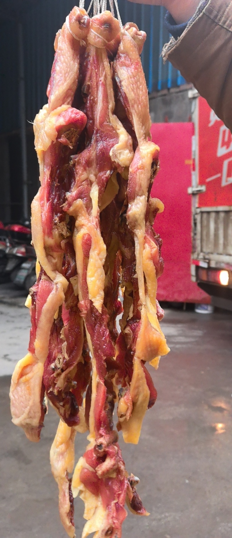 腊鸡条，干度好，味道好