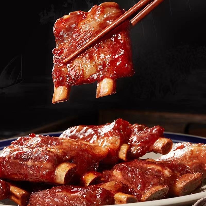 糖醋排骨开袋加热即可各大平台电商一件代发饭店团购