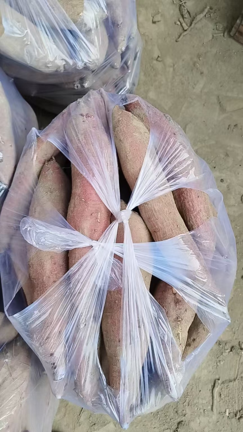 新鲜红薯，天然，口感香甜，营养丰富，健康美味，冷库红薯