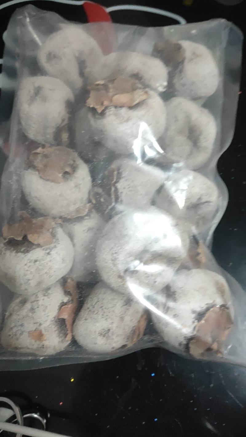 山西中条山挂霜老柿饼