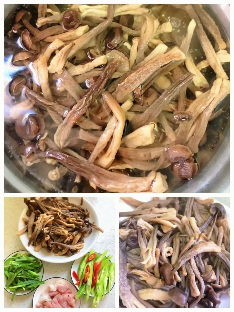干鹿茸菇，保质保量，一件净重十斤现货，泡发煲汤鲜香爆炒美味