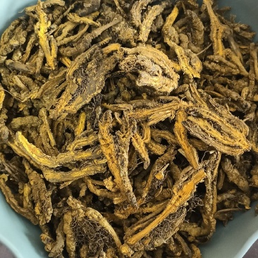 黄莲中药材黄莲切片鸡爪黄莲无添加实物实拍