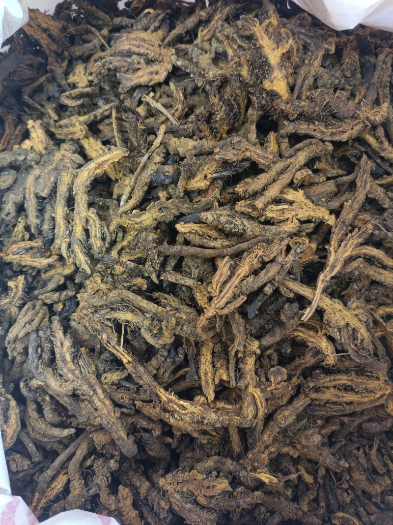 黄莲中药材黄莲切片鸡爪黄莲无添加实物实拍