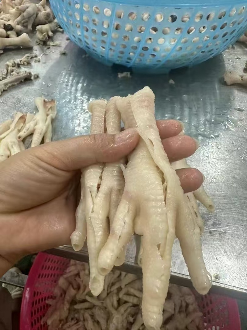 脱骨生熟鸡爪源头工厂供应饭店团购线上线下