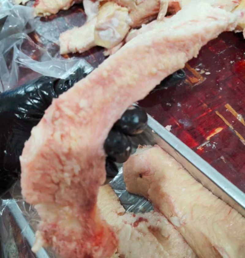 纯干牛胸口油原切无水无调理厂家精品牛胸口油