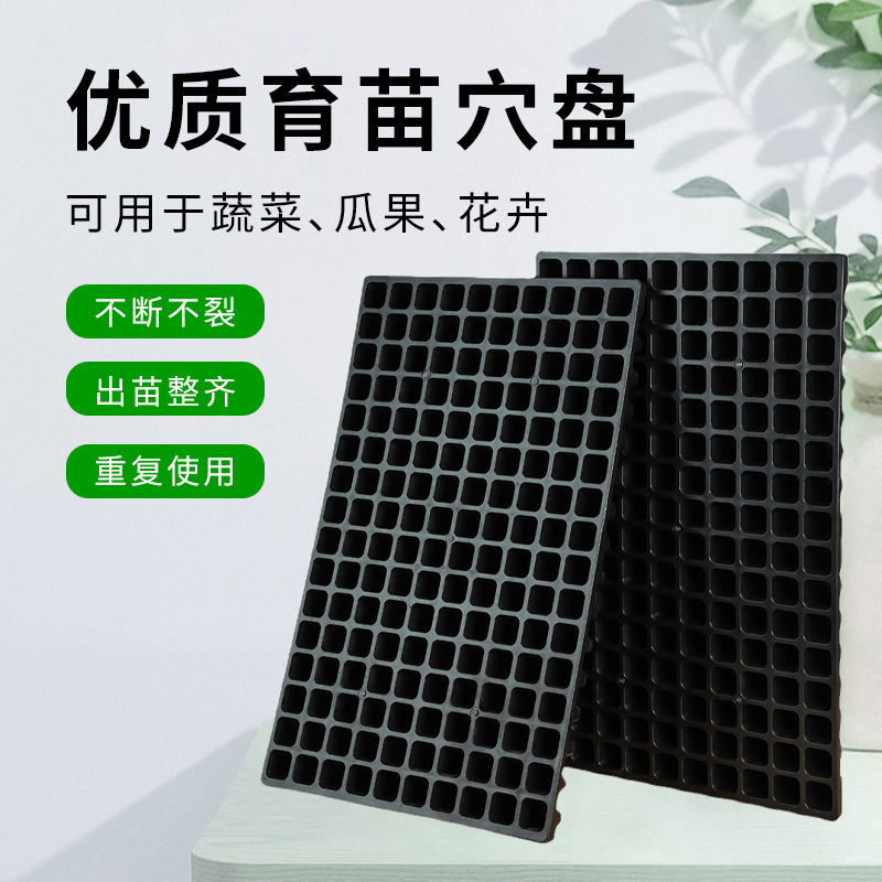 育苗批发穴盘苗盘盘穴盘草莓玉米辣椒多肉叶插苗育苗盘加厚超