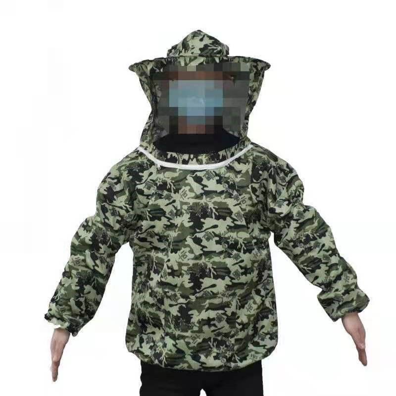 防蜂服全套透气型专用蜜蜂衣服防蜂帽养蜂工具加厚分体半身防
