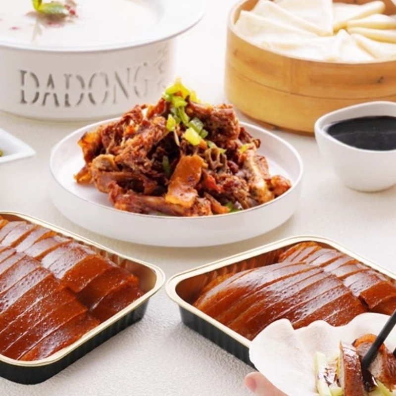 北京烤鸭开袋即食预制菜餐饮团购电商一件代发