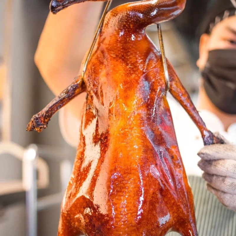 广式烤鹅现货现发一件代发工厂直供开袋即食预制菜