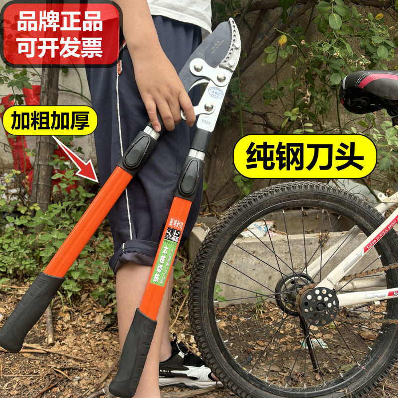 修剪树枝大剪刀果树强力原装伸缩正品粗枝剪园林专用加长大力