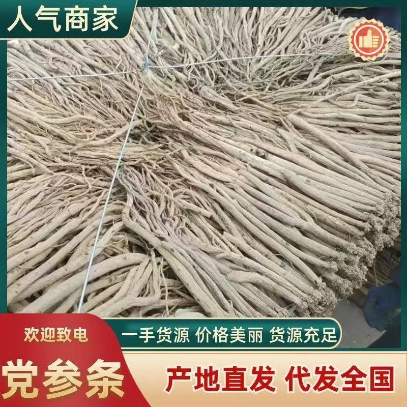 甘肃岷县中药材正品党参条优选