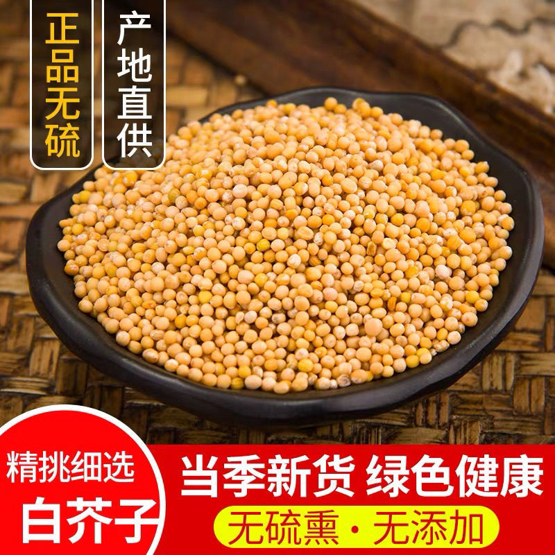 【白芥子】白芥子量大从优质量好产地直供物美价廉