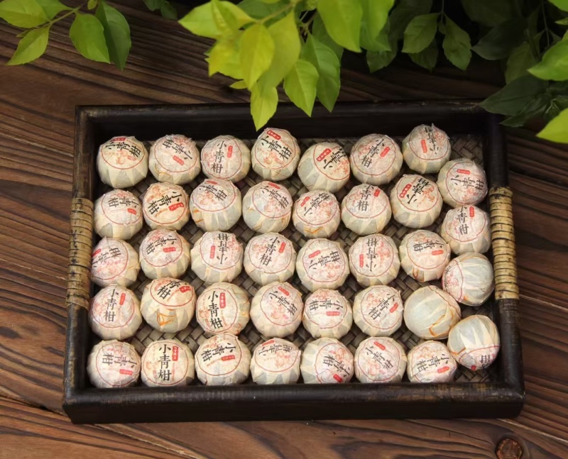小青柑普洱茶