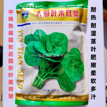 大圆叶木耳菜种子耐热耐湿叶片肥嫩柔软多汁木耳菜种子