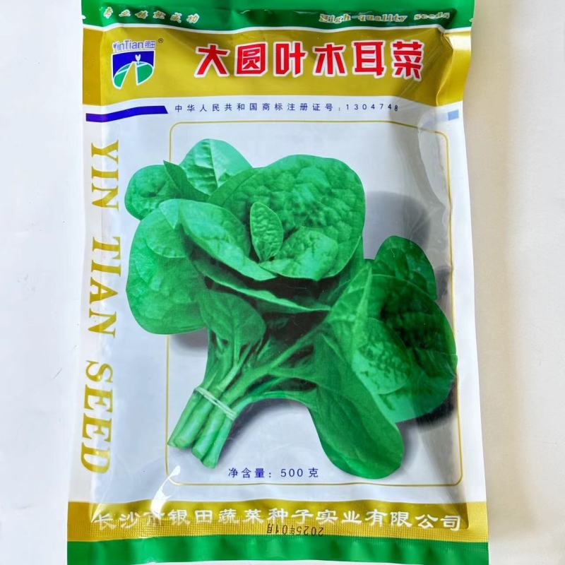 大圆叶木耳菜种子耐热耐湿叶片肥嫩柔软多汁木耳菜种子