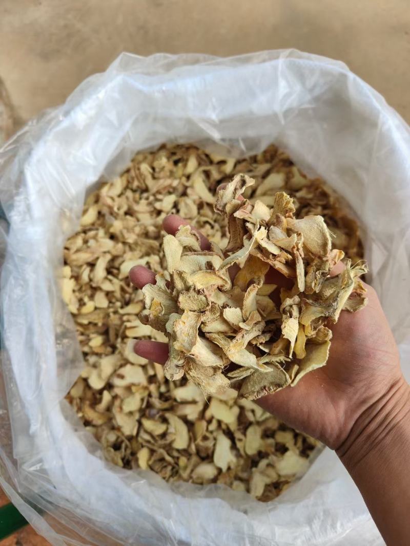 新货-云南罗平县板桥小黄姜-无硫姜片货源充足可长期供应