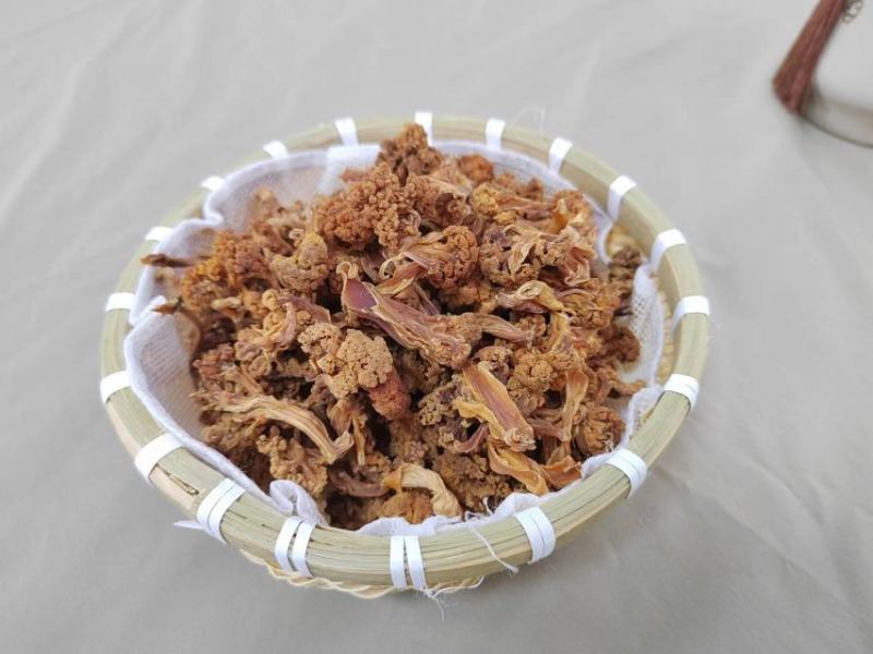 陕南汉中特产土特产太阳嗮的干菜花花菜干热卖中