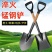 加厚铁锹铁锨农用锰钢家用种菜种花工具铁铲园艺铲子户外挖土