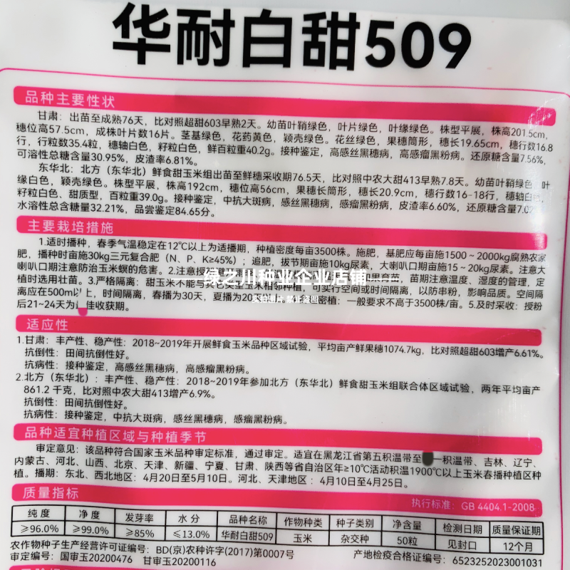 冰糖爆浆牛奶玉米种子超甜水果玉米种子皮薄无渣奶糖玉米种子