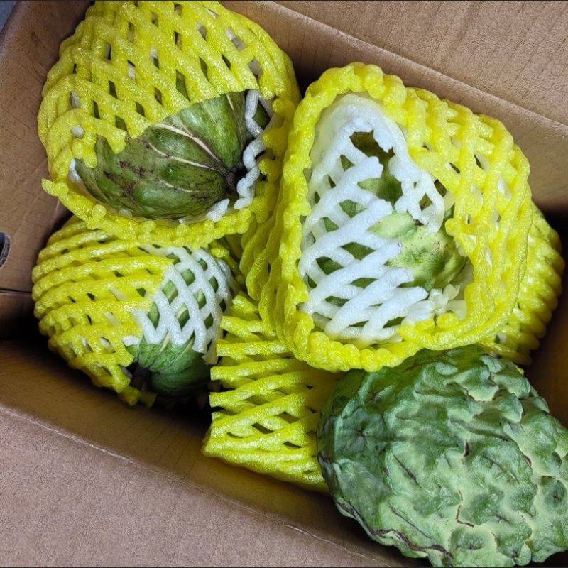 新鲜牛奶当季水果释迦凤梨摩尼果番荔枝佛头整箱林檎批发包邮