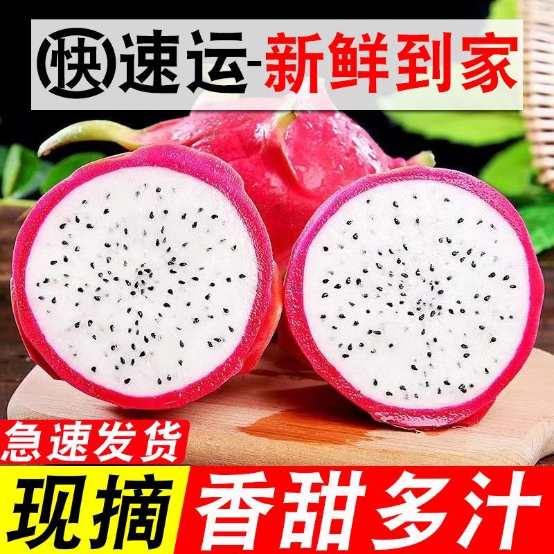 【批发价】白心火龙果10斤一整箱包邮应季新鲜水果直供超甜