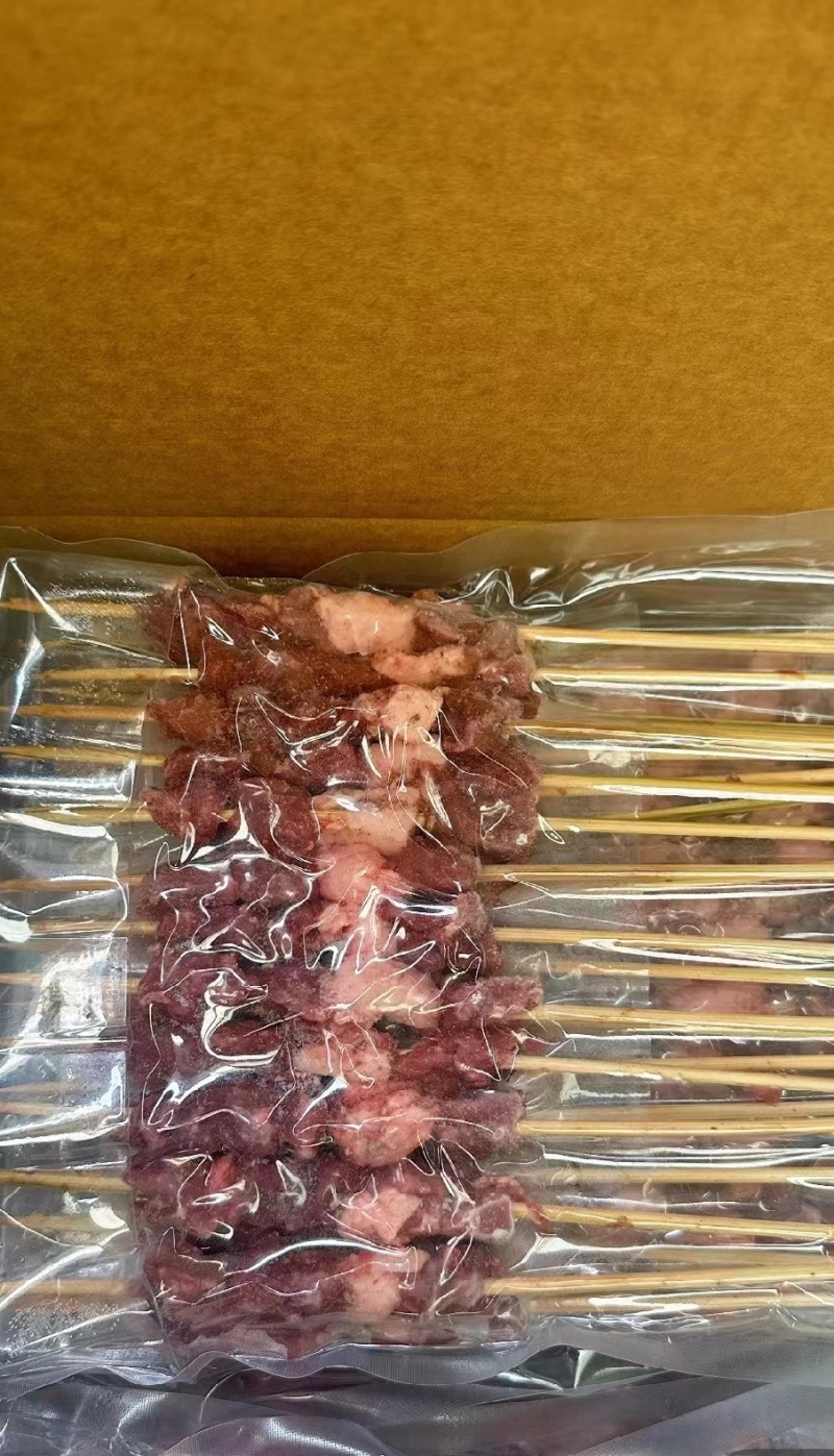 每天大量出货鲜羊肉串，电商平台，社区团购优选商品