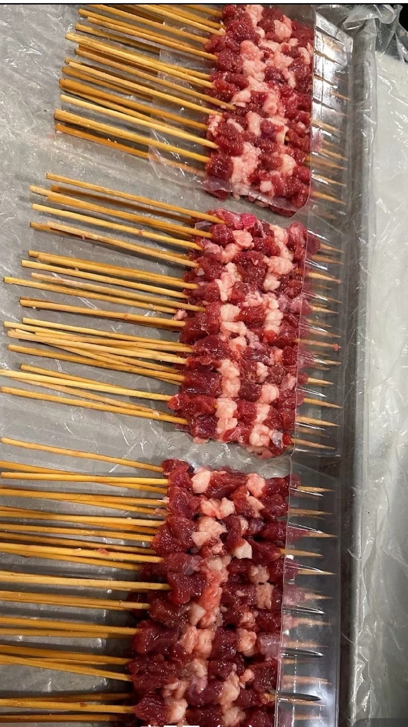 每天大量出货鲜羊肉串，电商平台，社区团购优选商品