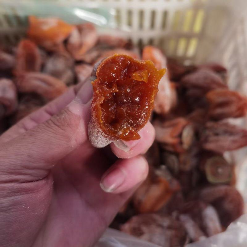 陕西省韩城市小时农家老树柿饼开始接单了，可批发，量大从优