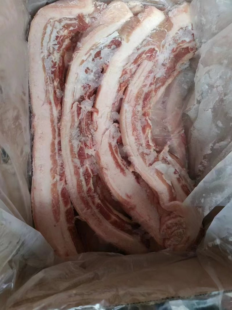 精品五花肉大量供应，合格证齐全，厂家直供货源充足