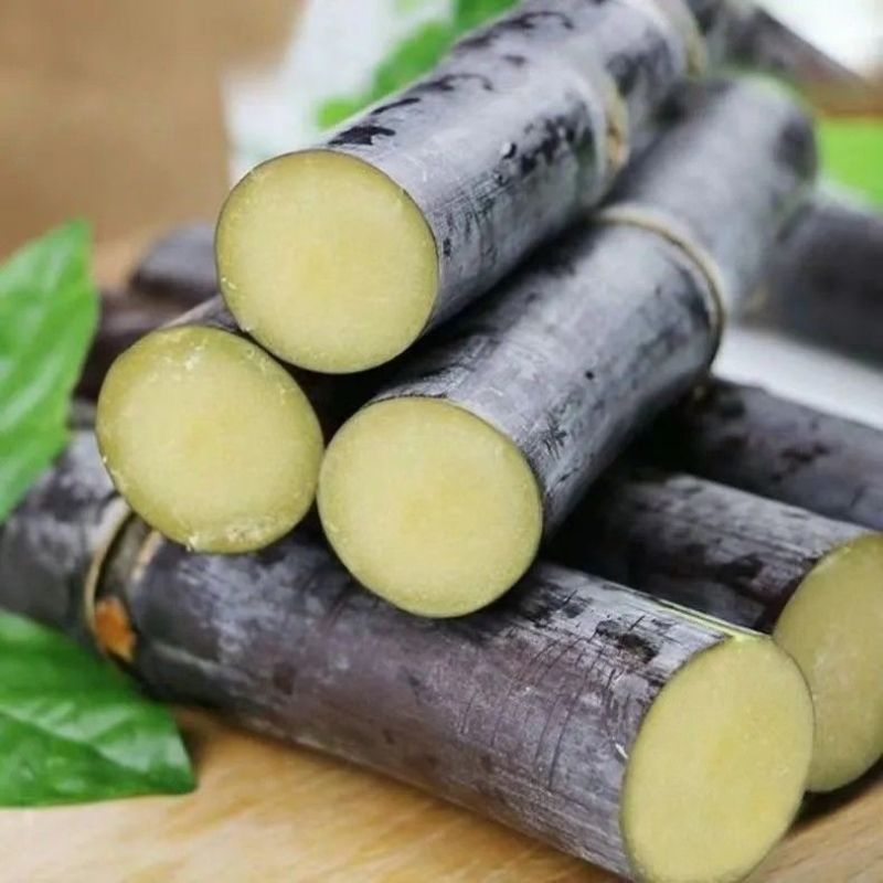【超甜】广西黑皮甘蔗新鲜水果当季现砍紫皮薄皮整箱一件代发