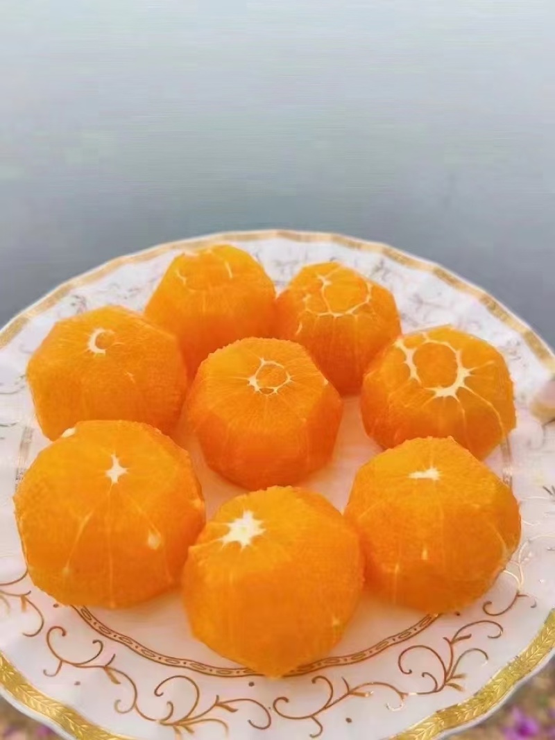 秭归九月红果冻橙果肉细腻化渣口感纯甜爆汁产地直发