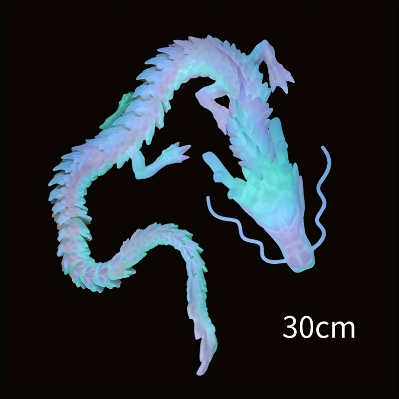 **3D打印中国龙摆件关节可活动玩具批发手办礼物工艺品