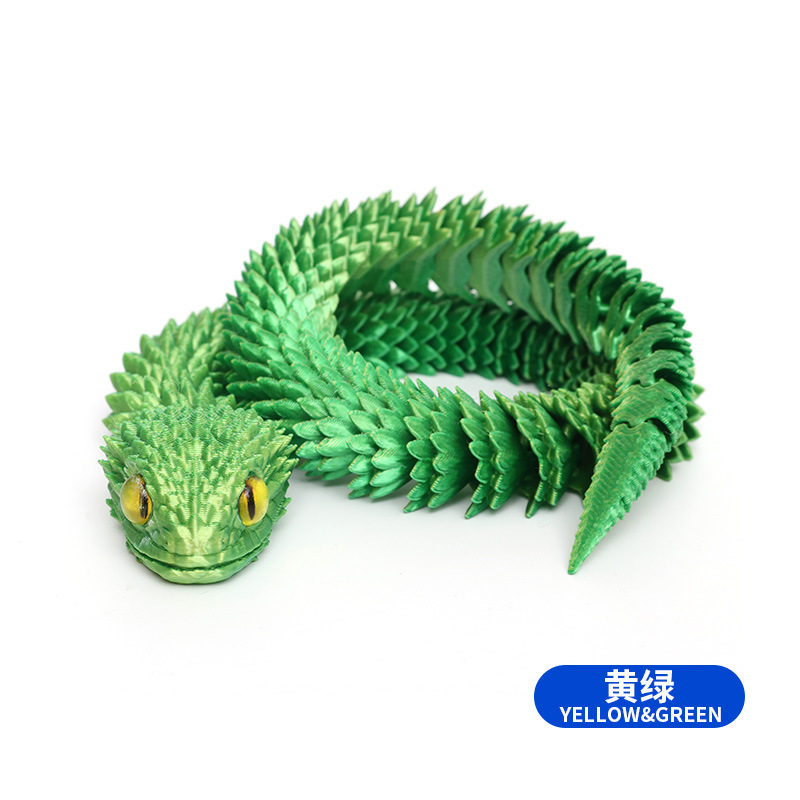 **3D打印中国龙摆件关节可活动玩具批发手办礼物工艺品