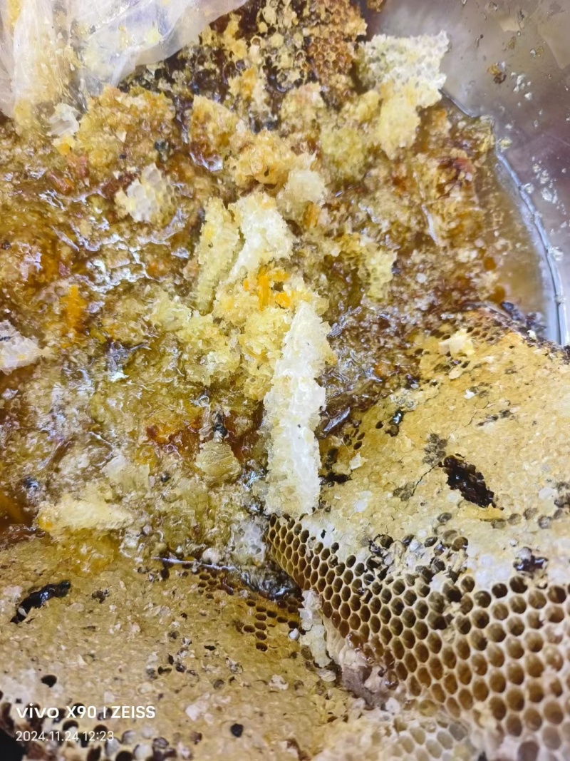 深山土蜂蜜中华蜂产蜜纯正原蜜质量保证