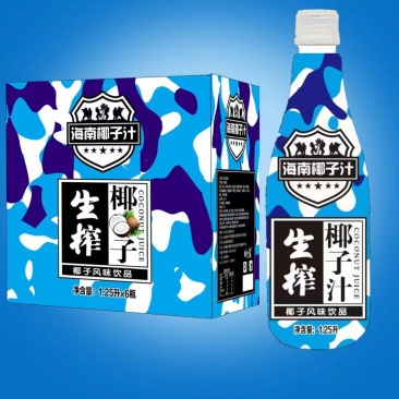 生榨椰汁1.25升×6瓶，口感好价格优厂家直销