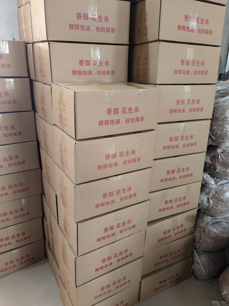 五香蒜香奶香花生米精品整箱批发（净重20斤/箱）